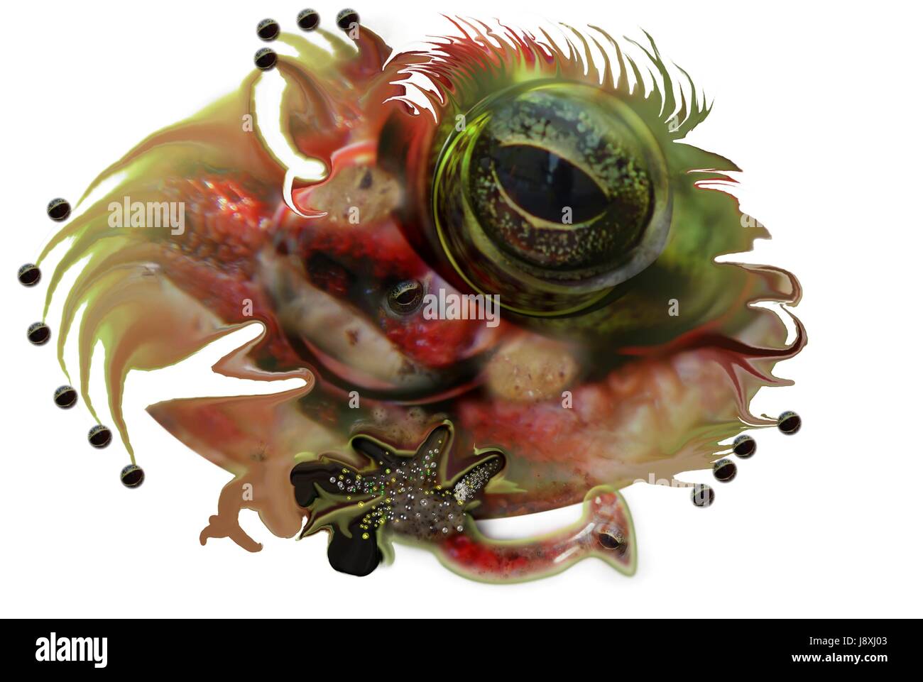 Molculaire cuisine Banque D'Images