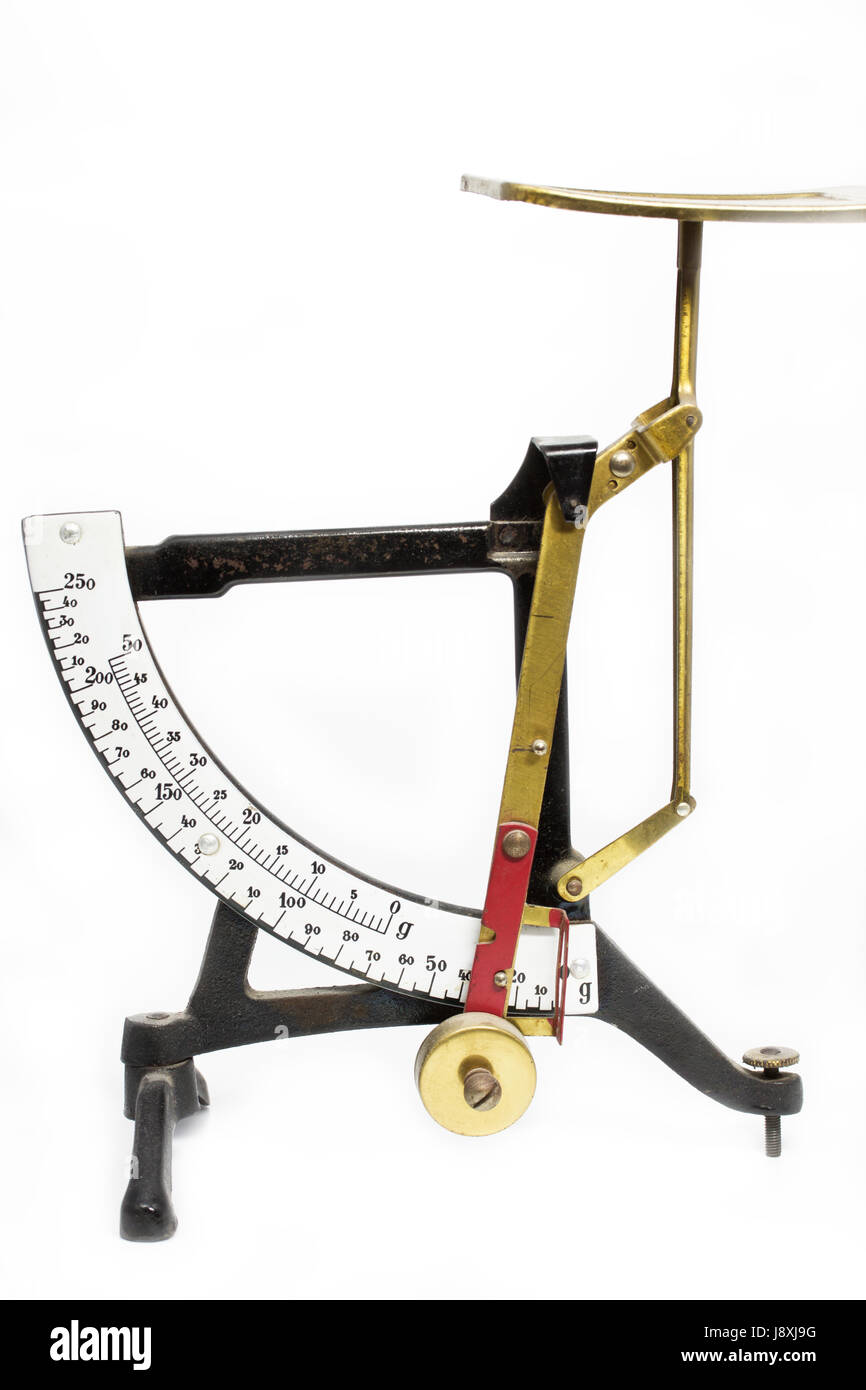 Lettre à l'ancienne échelle avec des lettres Banque D'Images