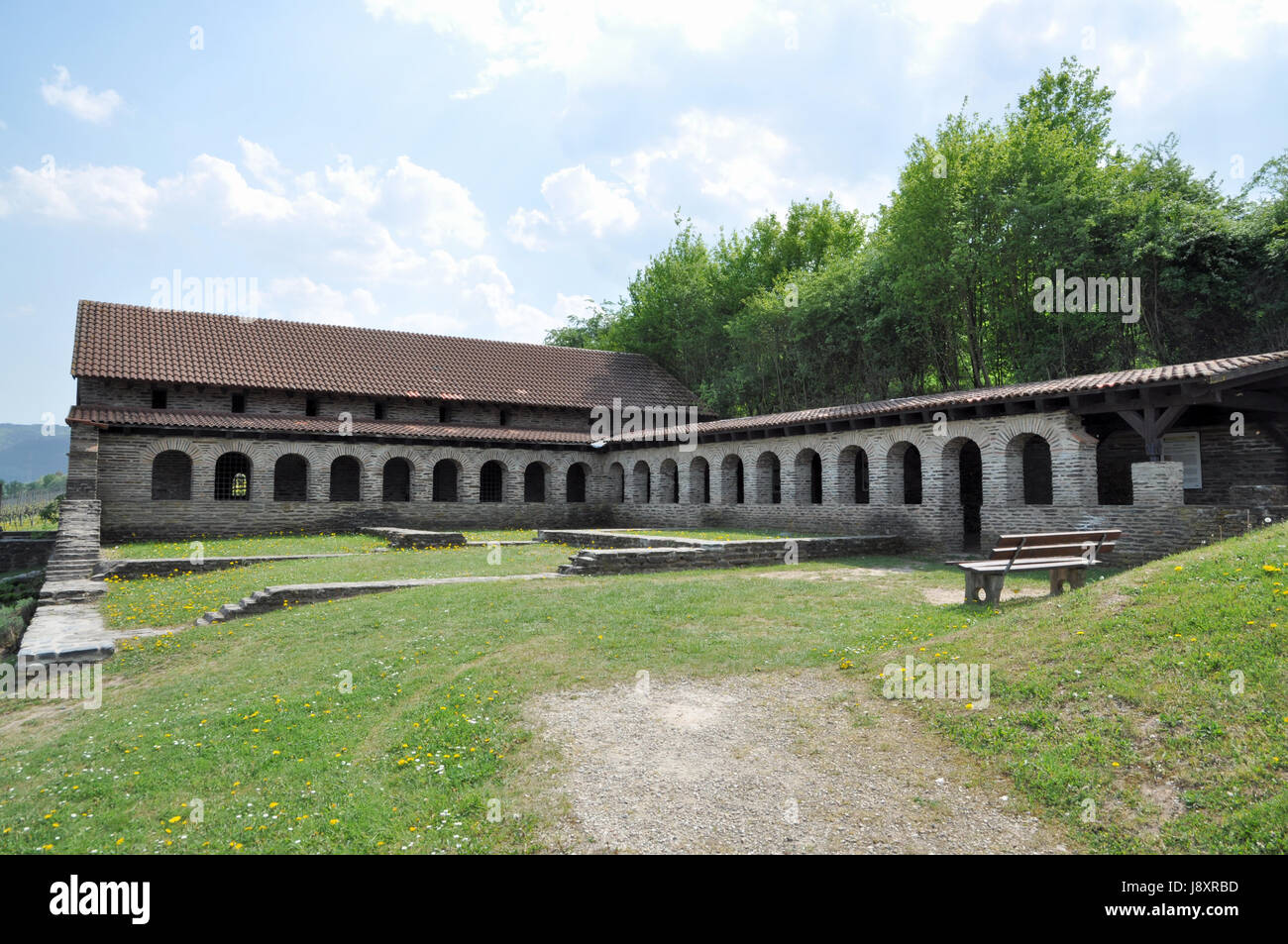 Longuich Villa Romaine Urbana Banque d'image et photos - Alamy