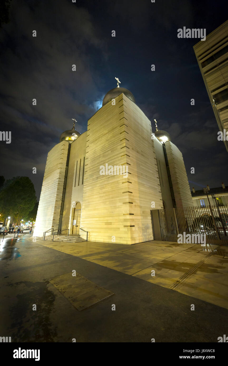 Orthodoxe russe centre spirituel et culturel à Paris Banque D'Images