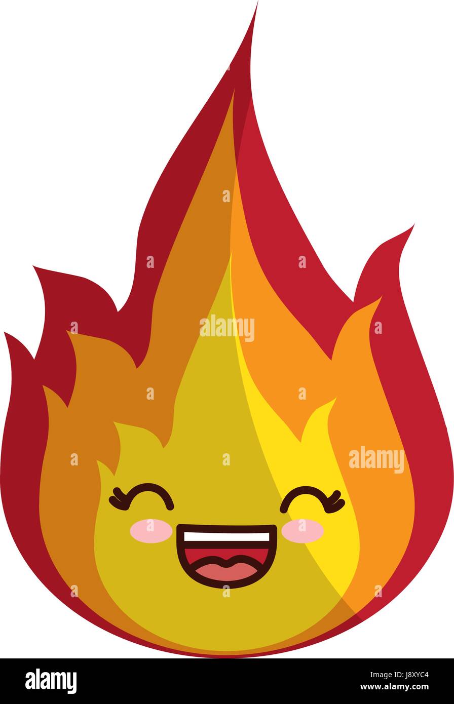 dessin-anim-de-flamme-de-feu-kawaii-mignon-10437750-art-vectoriel-chez