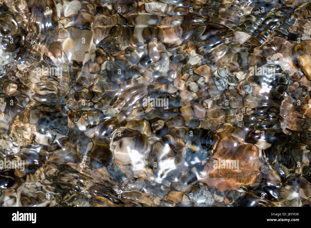 Rochers d'un ruisseau Banque D'Images