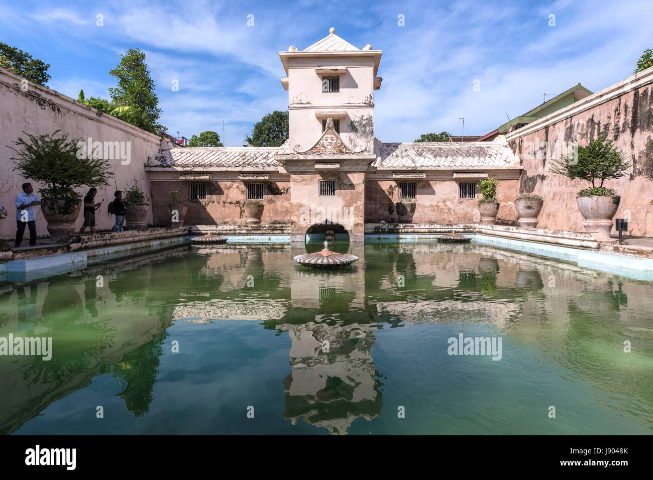 Palais aquatique Taman Sari,, Yogyakarta, Java, Indonésie, Asie Banque D'Images