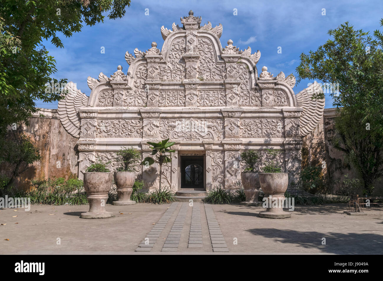 Palais aquatique Taman Sari,, Yogyakarta, Java, Indonésie, Asie Banque D'Images