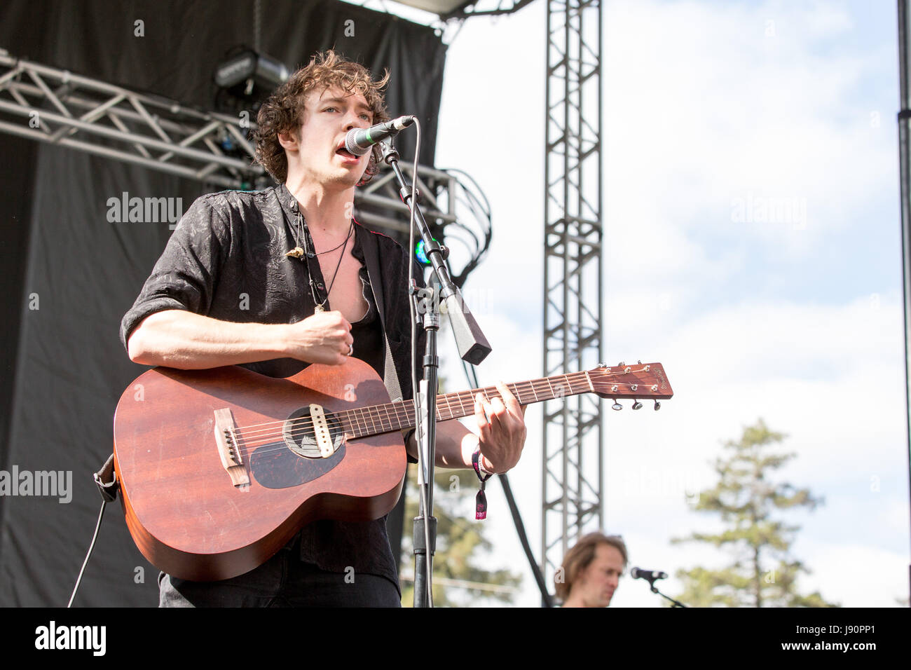 Napa, Californie, USA. 26 mai, 2017. Au cours de l'BottleRock GRANGES COURTNEY Napa Valley Music Festival à Napa, Californie Crédit : Daniel DeSlover/ZUMA/Alamy Fil Live News Banque D'Images