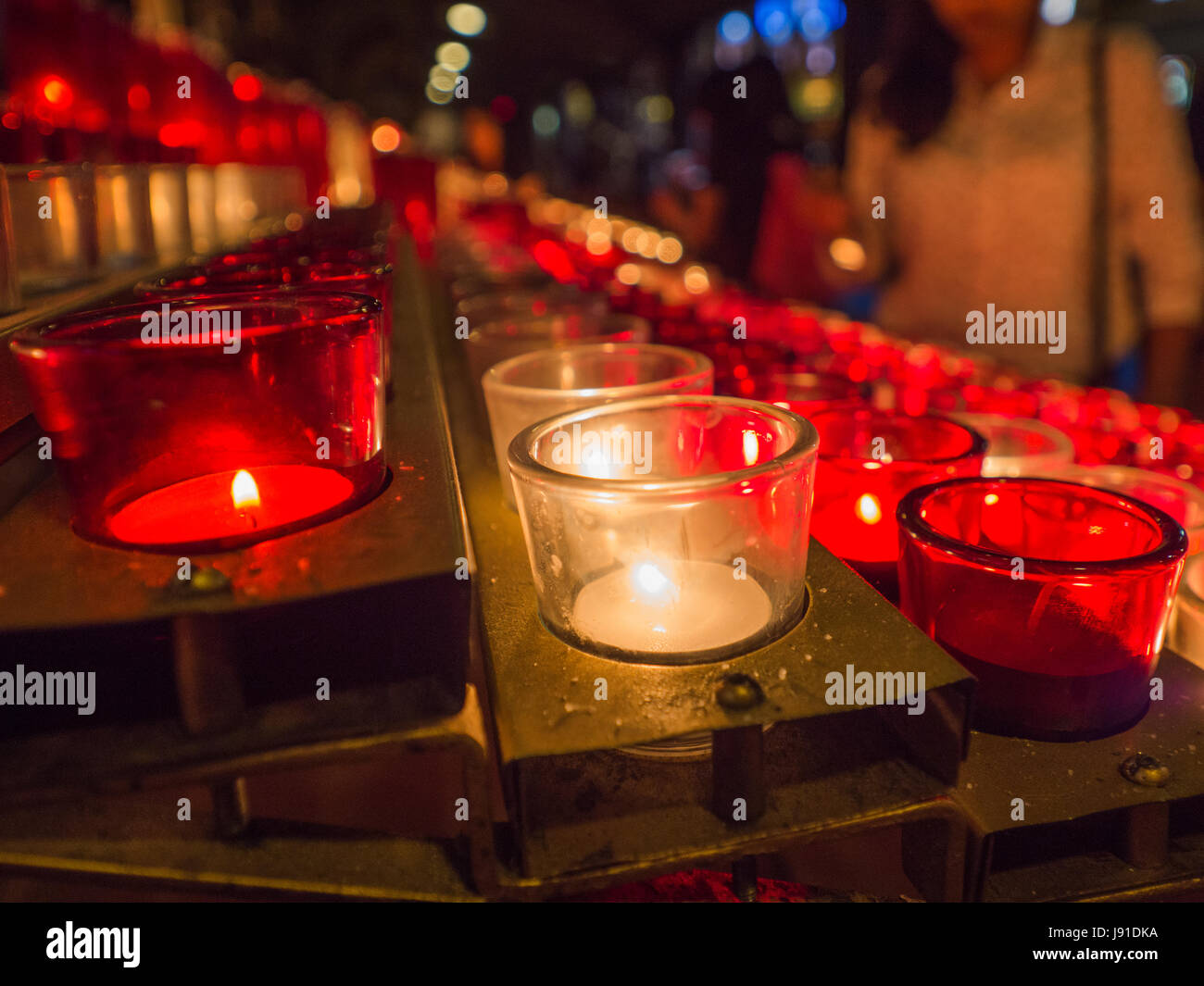 La basilique Notre-Dame, Montréal Banque D'Images