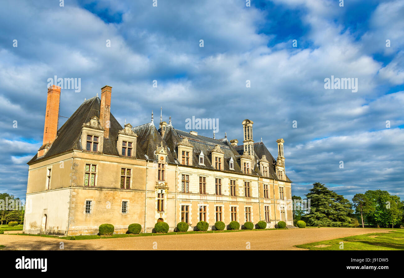 Chateau de Beauregard, l'un des châteaux de la Loire en France Banque D'Images