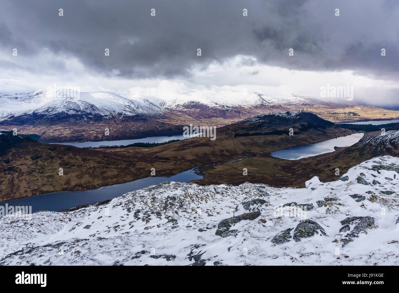 Beinn Teallach Banque D'Images