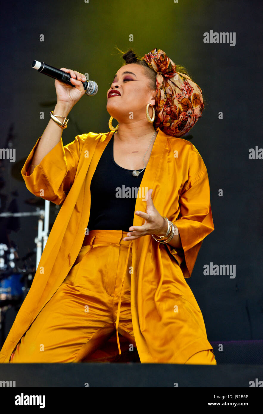 Napa, Californie, le 27 mai 2017 - Journée de l'Andra sur scène au Festival d'BottleRock - Crédit photo : Ken Howard/Alamy Banque D'Images