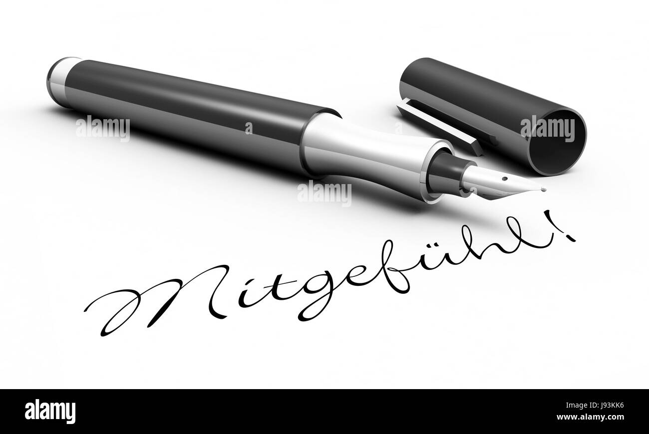 La compassion - concept pen Banque D'Images