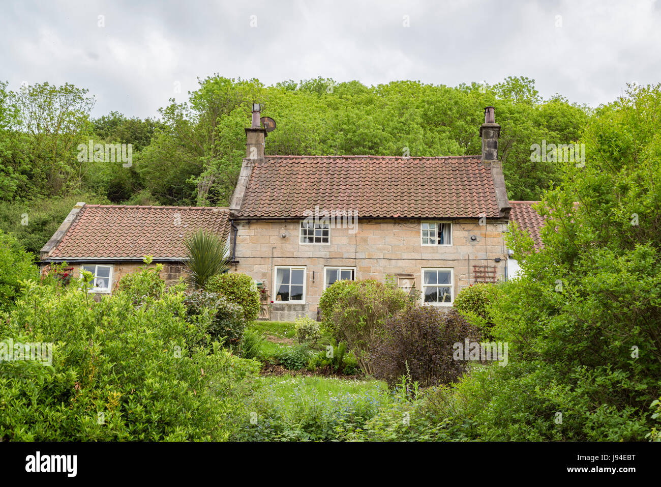 Sandsend merveilleux près de Whitby, dans le Yorkshire du Nord Banque D'Images