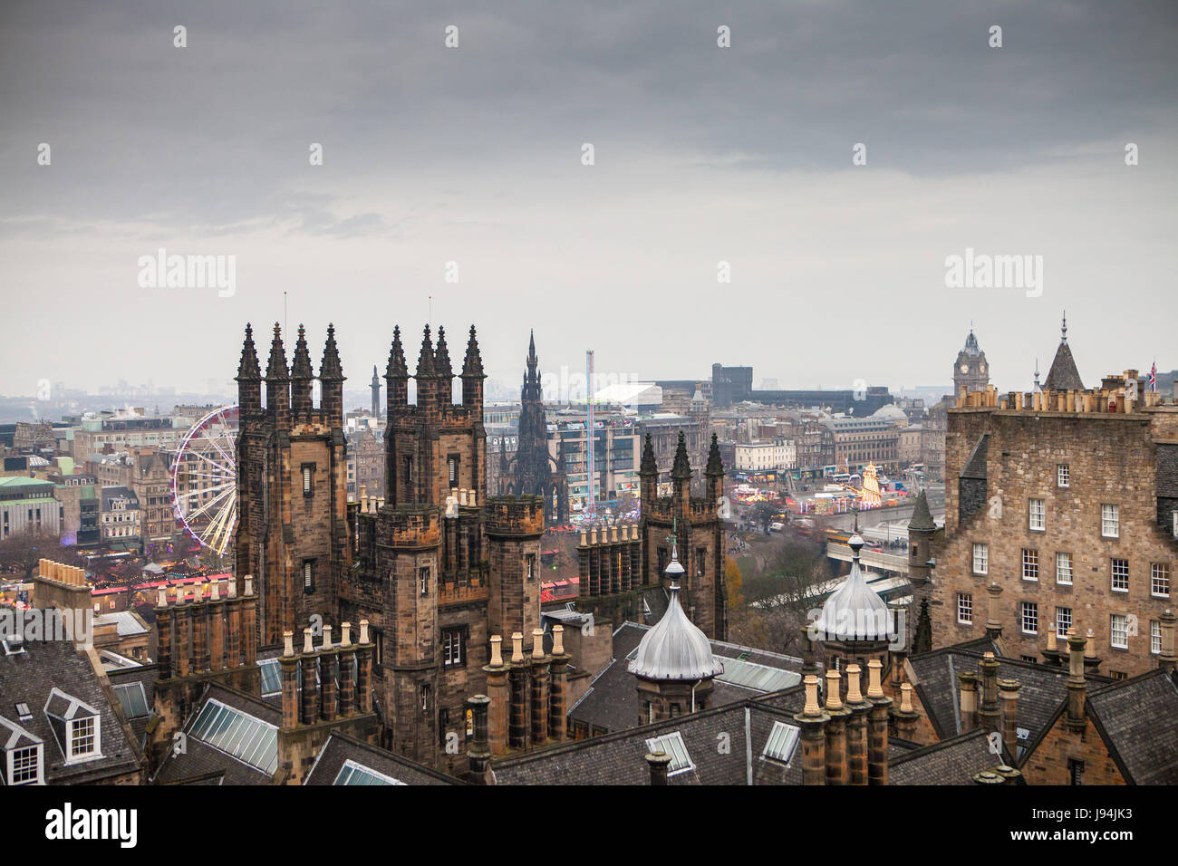 La Ville d'Edimbourg Banque D'Images