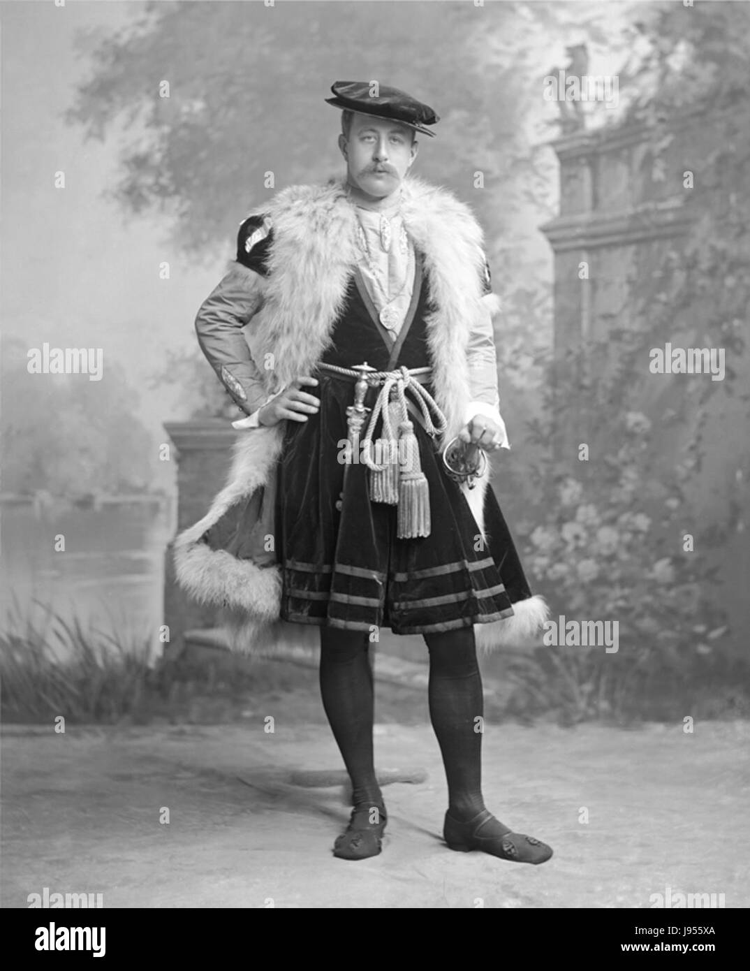 Victor Christian William Cavendish, 9e duc de Devonshire comme ambassadeur après Holbein's photo dans la Galerie Nationale Banque D'Images