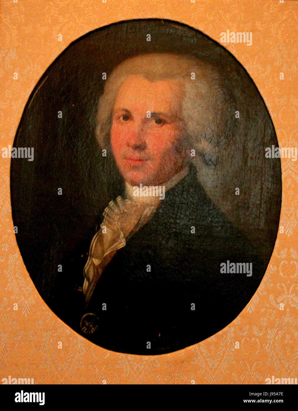 Peintre allemand inconnu Portrait of man Banque D'Images