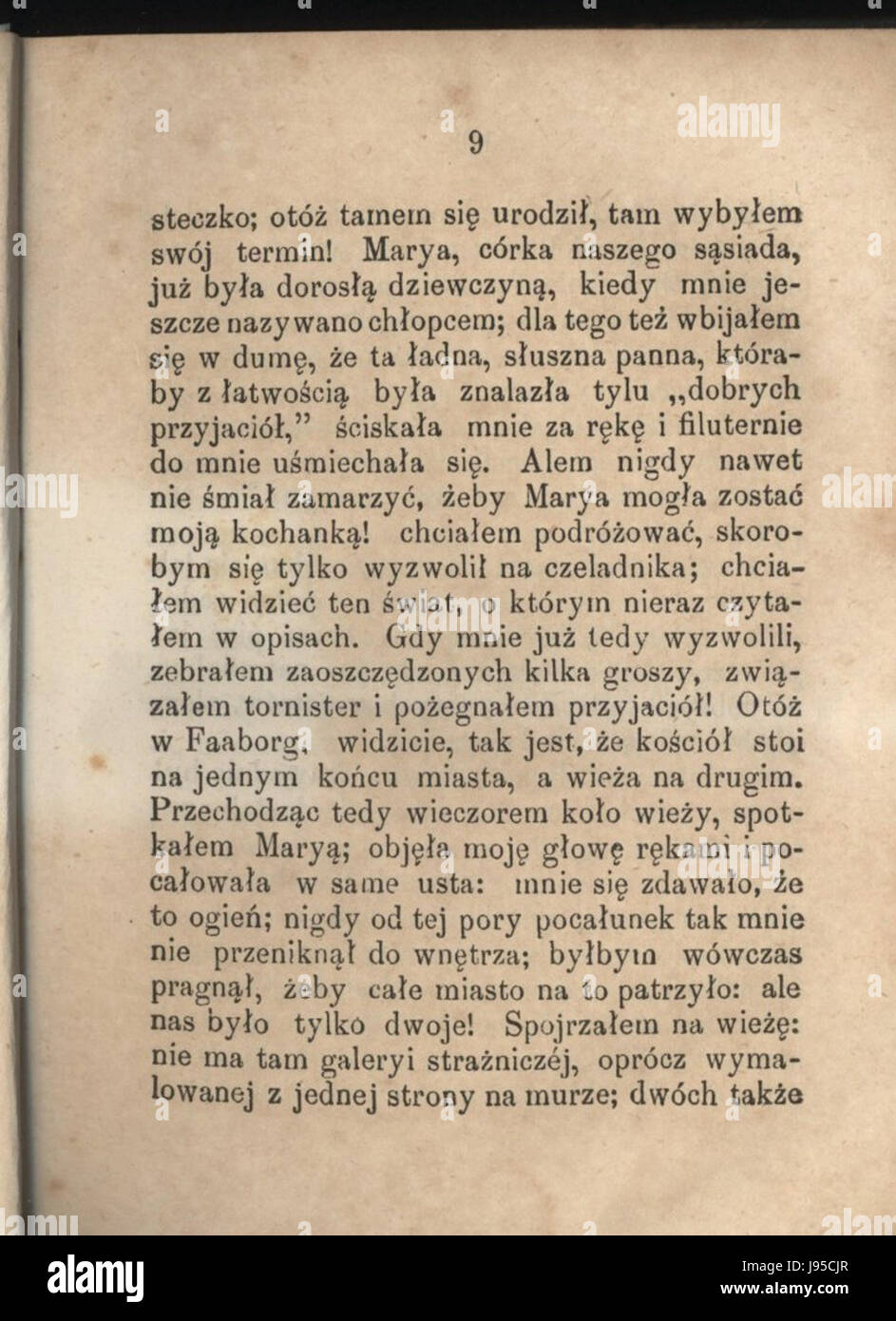 PL Hans Christian Andersen Tylko grajek tom I 015 Banque D'Images