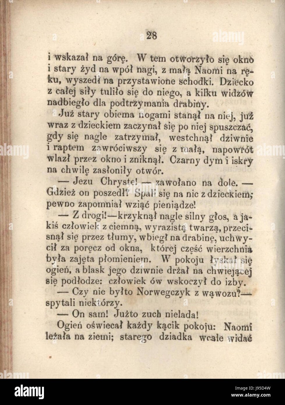 PL Hans Christian Andersen Tylko grajek tom I 034 Banque D'Images