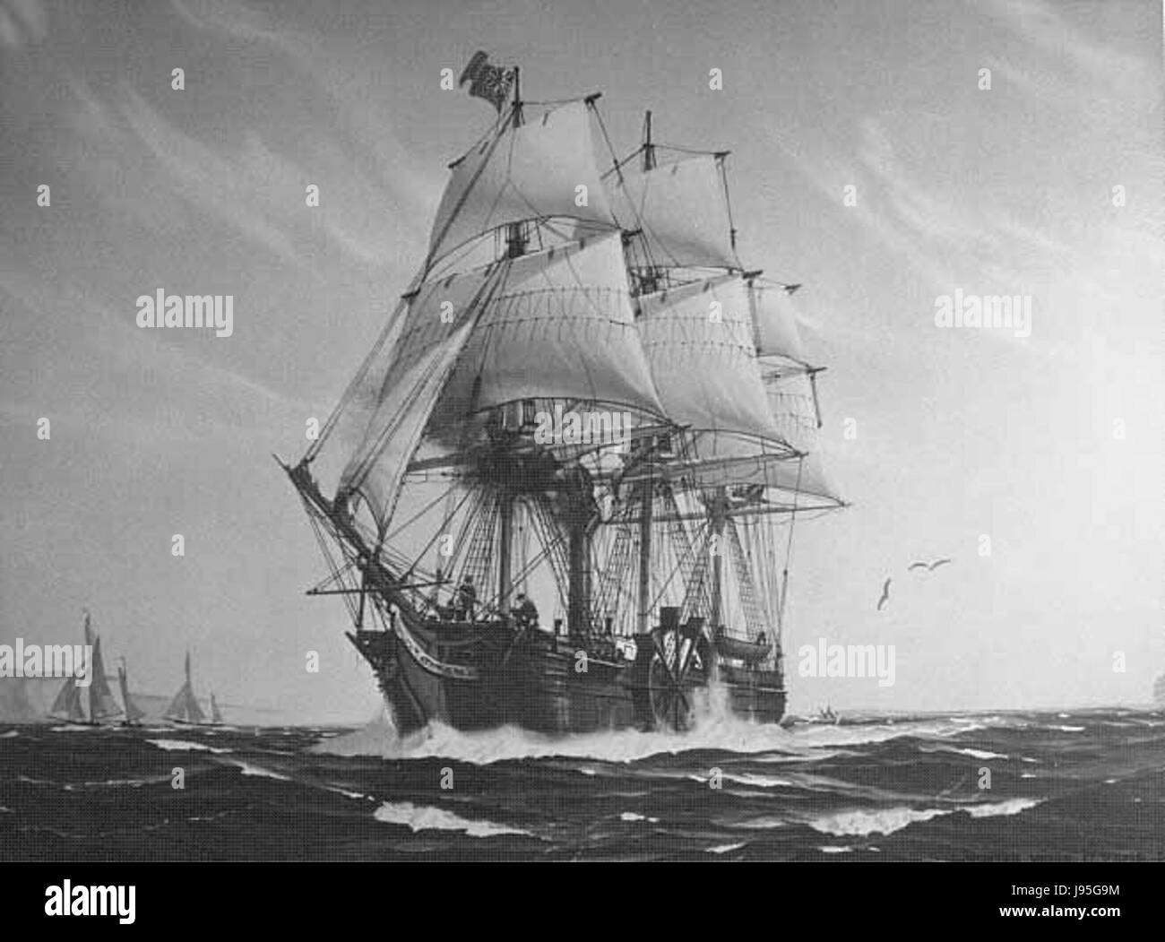 SS Savannah Banque D'Images