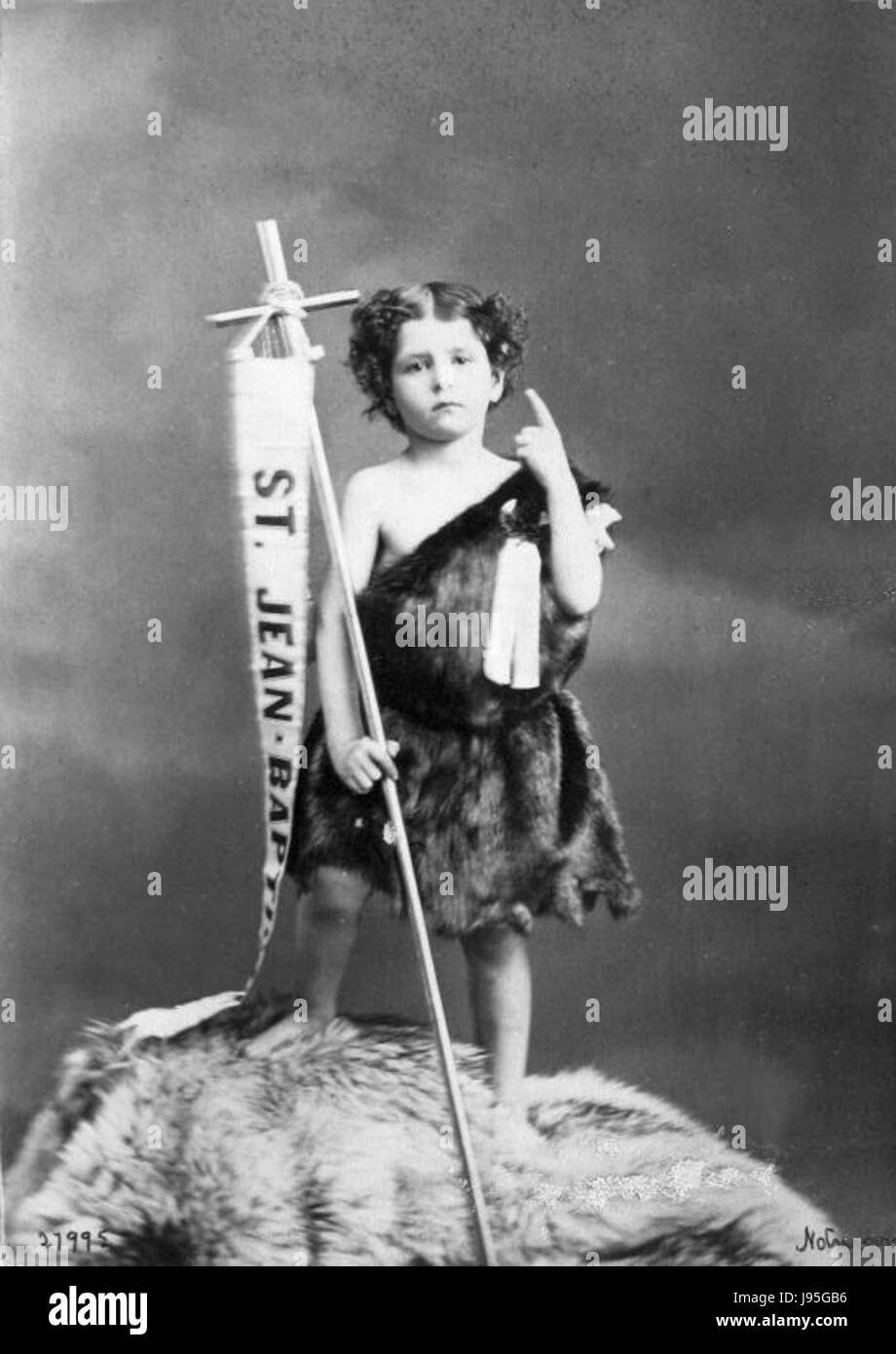 Saint Jean Baptiste Montréal 1867 Banque D'Images Saint Jean Baptiste Montréal 1867 Banque D'Images