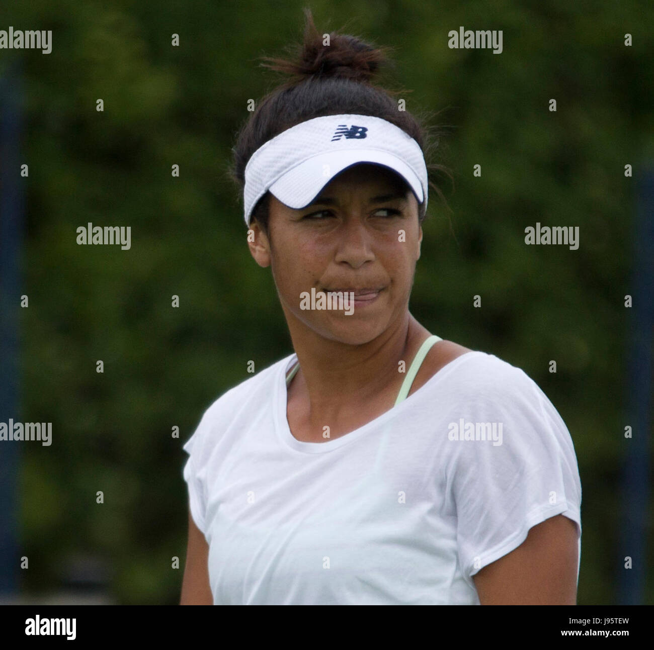 Londres, Royaume-Uni. Juin 2017, 5ème. Heather Watson de Grande-Bretagne au cours Aegon Trophée Surbiton le 05 juin 2017 à Londres Angleterre Crédit : Tom Smeeth/Alamy Live News Banque D'Images