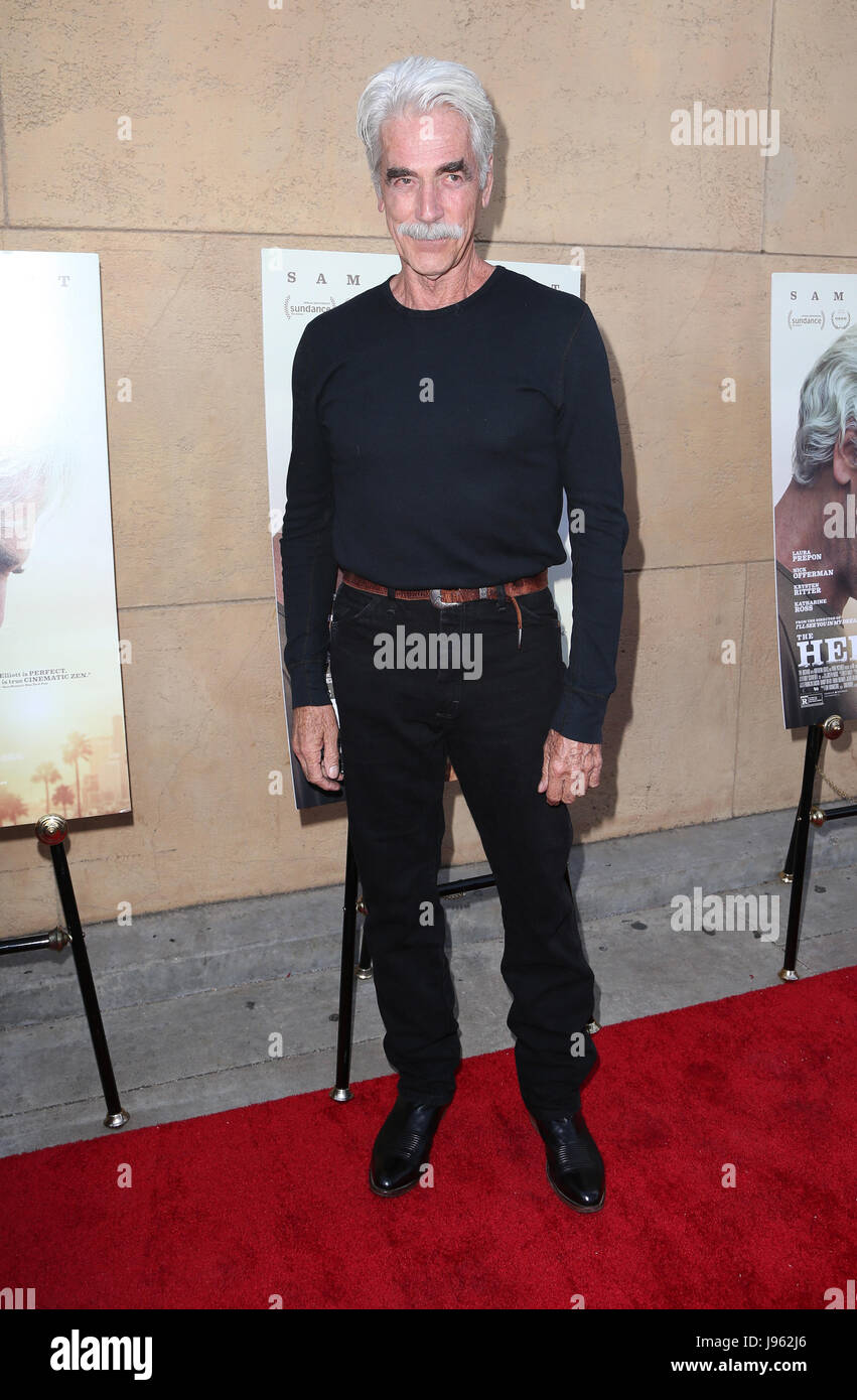 Hollywood, Californie, USA. Le 05 juin, 2017. Sam Elliott, pour Premiere Du verger's 'Le héros' à l'Egyptian Theatre, Californie le 05 juin 2017. Credit : MediaPunch Inc/Alamy Live News Banque D'Images