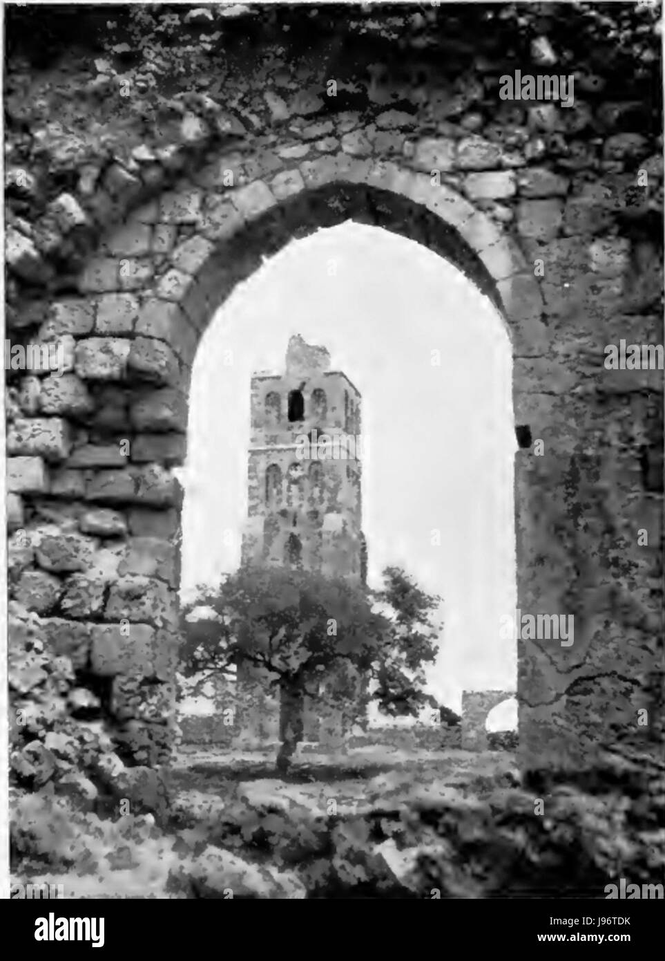 La Tour Blanche Ramla, construite en 1913, est un monument emblématique de la ville de Ramla, en Israël. La tour est un symbole historique et un élément important du paysage de cityÂ€™s. Banque D'Images