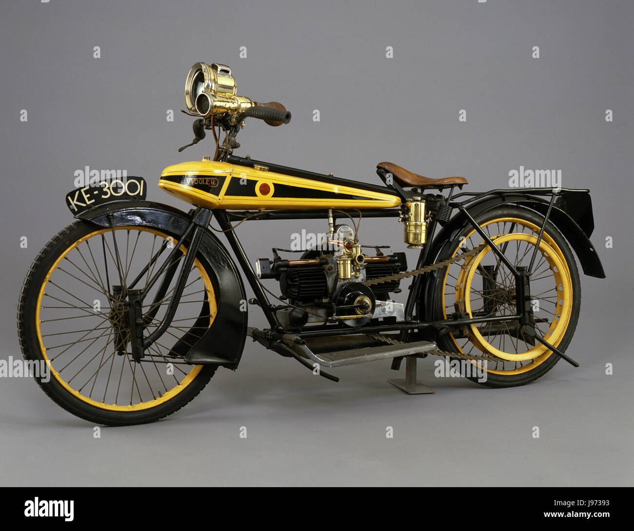 1920 moto Wooler Banque D'Images