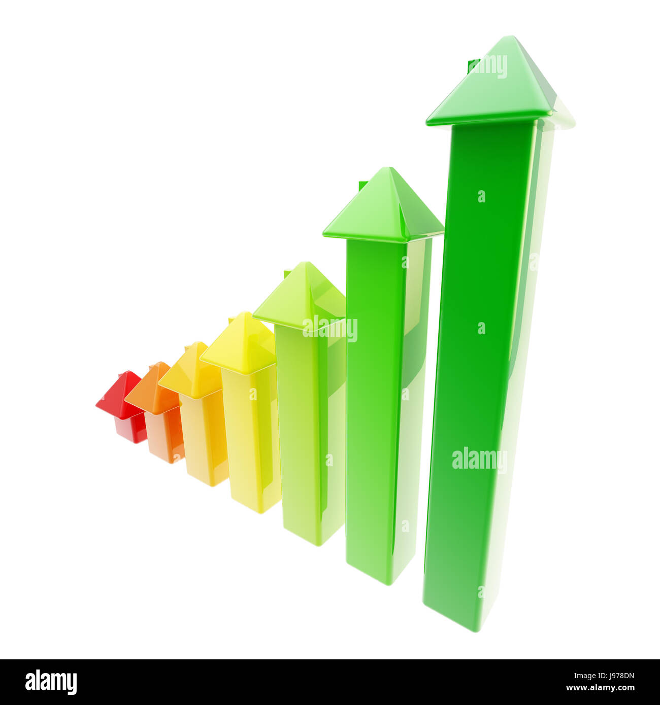 L'écologie, de l'efficace, graphique, maison, bâtiment, environnement, Environnement, isolé, Banque D'Images
