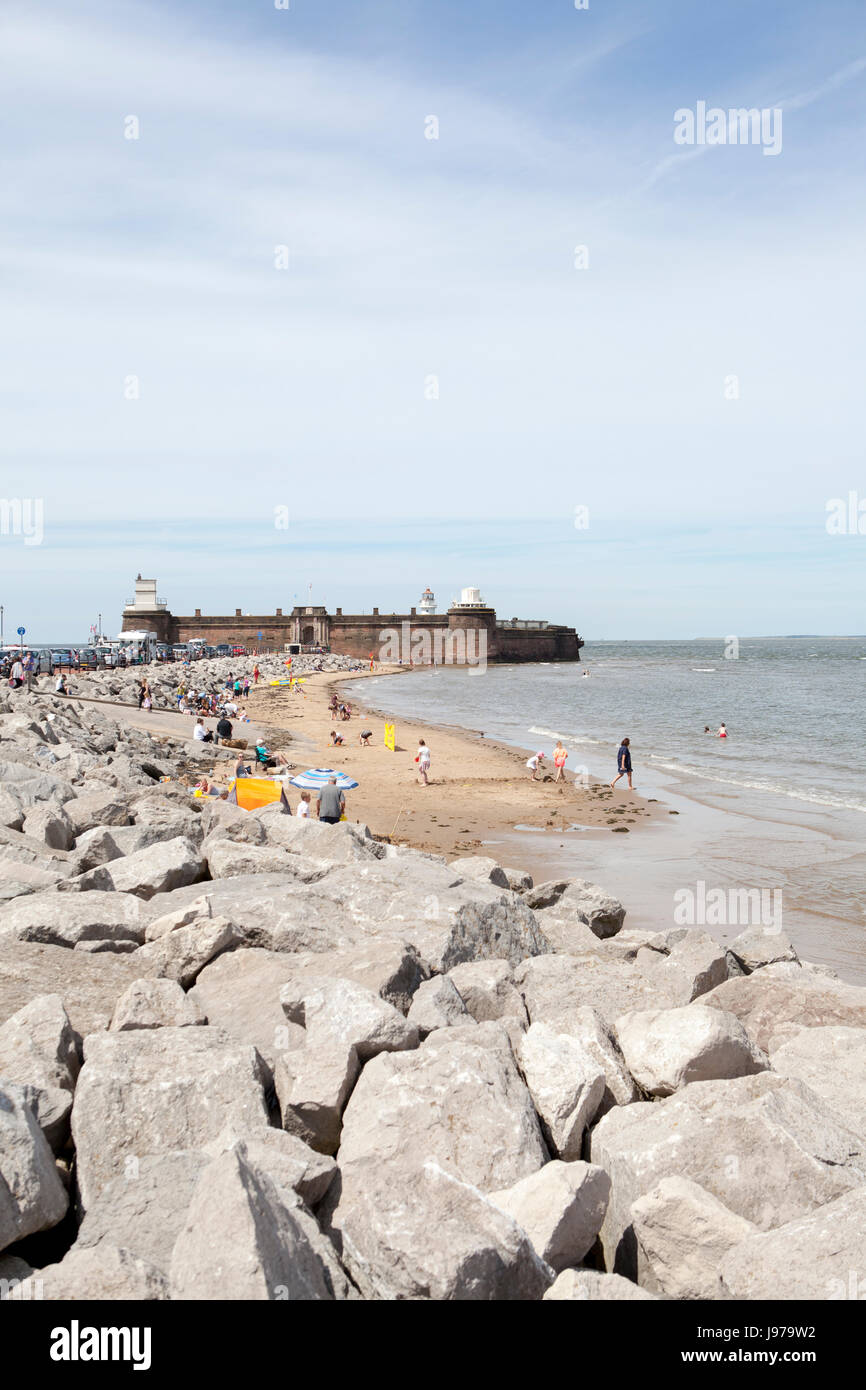 New Brighton, Royaume-Uni Liverpool wallesey Banque D'Images