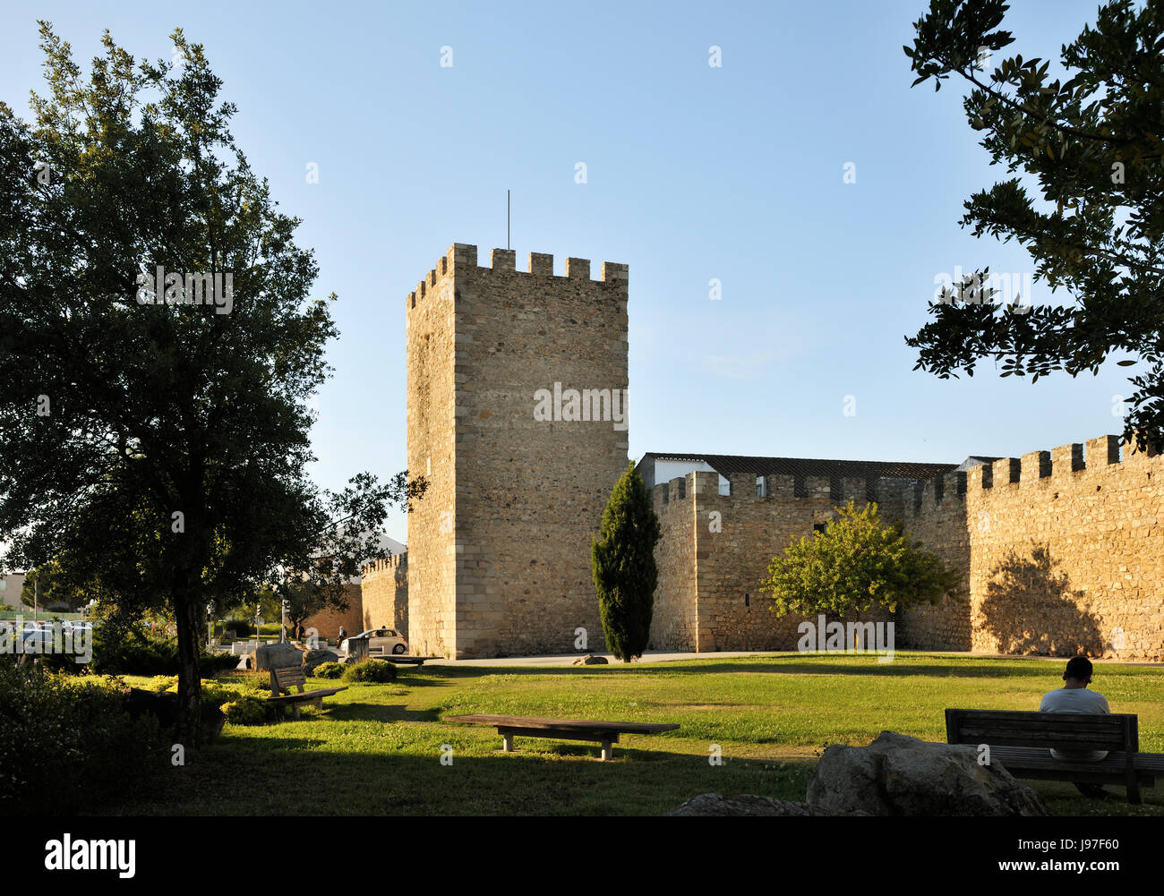 Ville fortifiée d'Evora, Patrimoine Mondial de l'Unesco. Portugal Banque D'Images