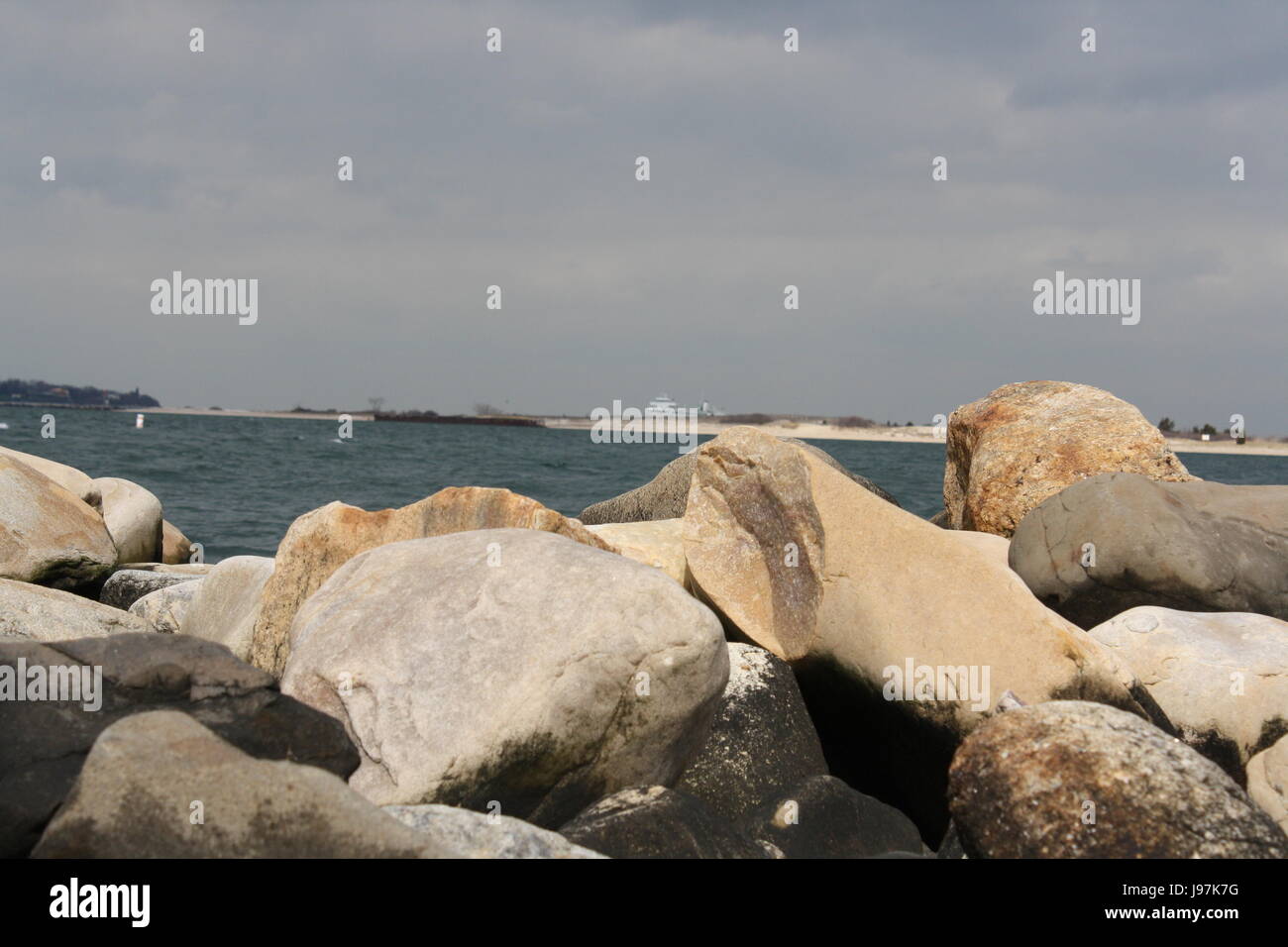 Port Jefferson Harbor, Long island New York Banque D'Images