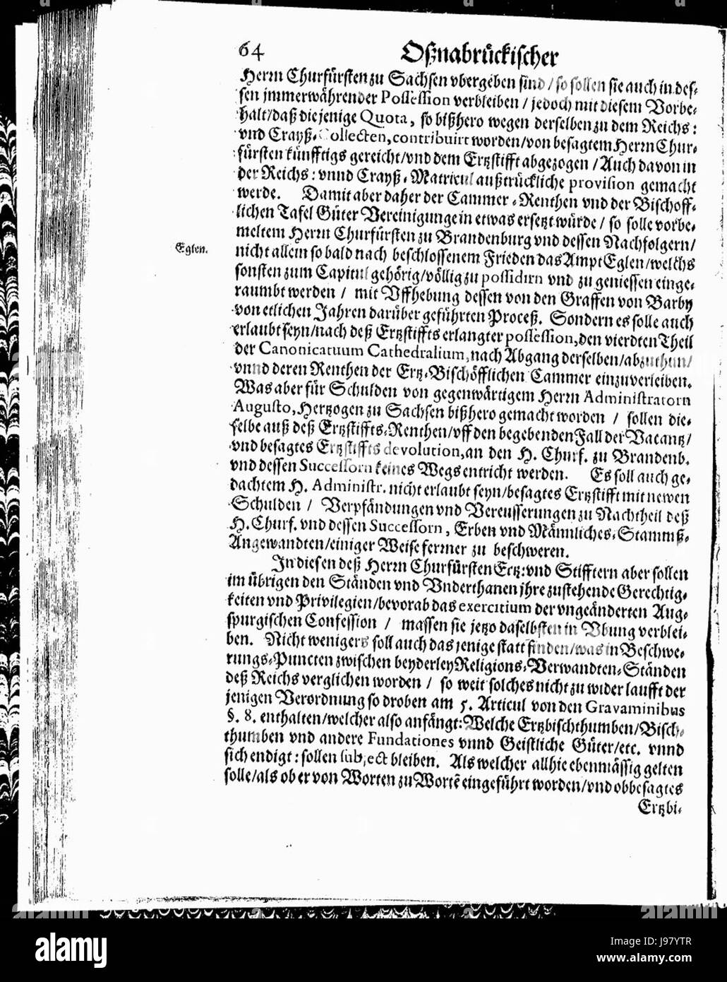 Westfaelischer Friede IPO 1649 064 Banque D'Images