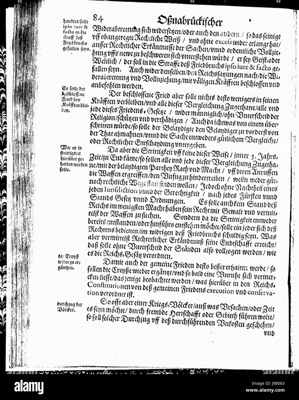 Westfaelischer Friede IPO 1649 084 Banque D'Images