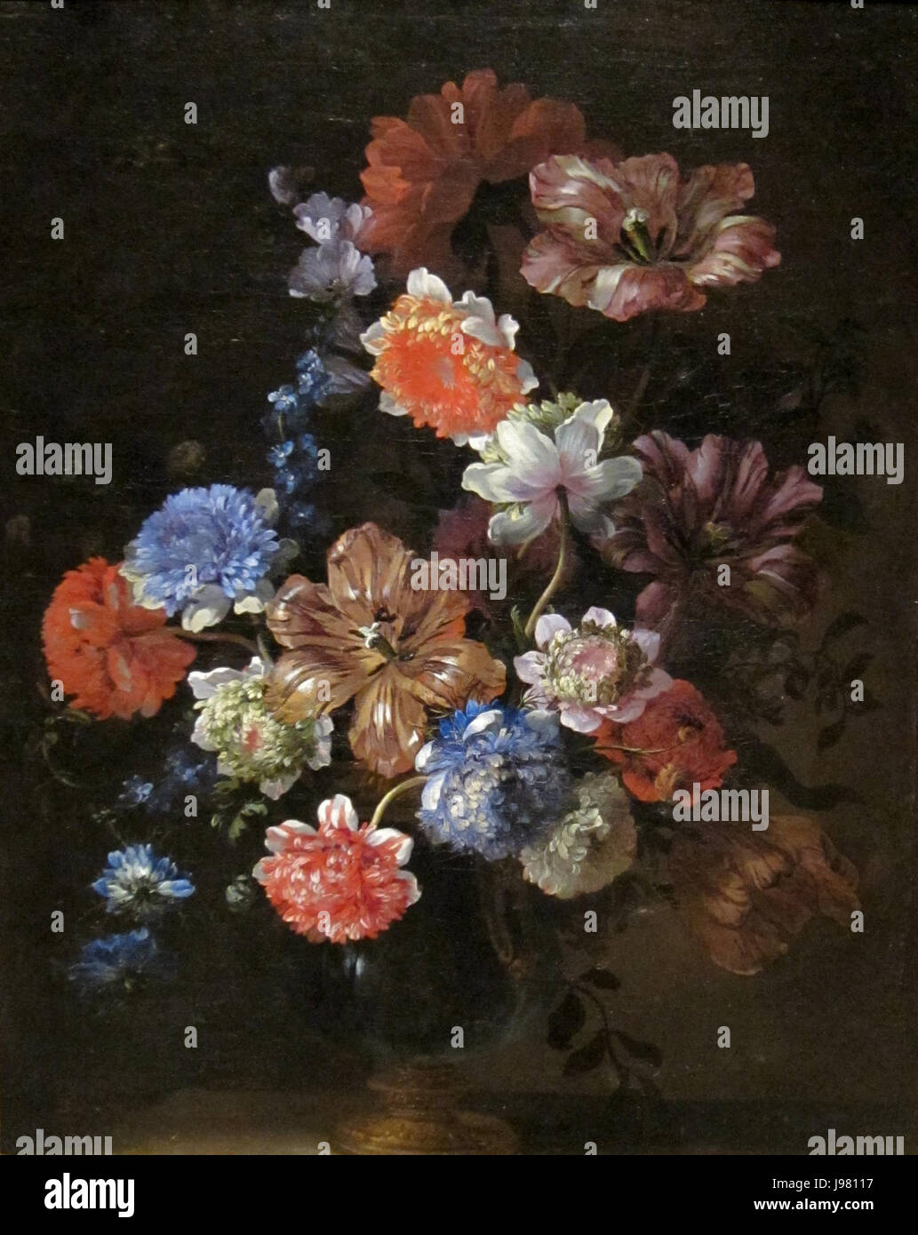 'Fleur Nature morte" par Jean Baptiste Monnoyer, Cincinnati Art Museum Banque D'Images