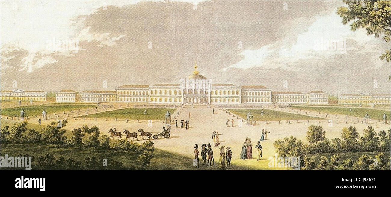 Schloss Hohenheim 1795 Banque D'Images