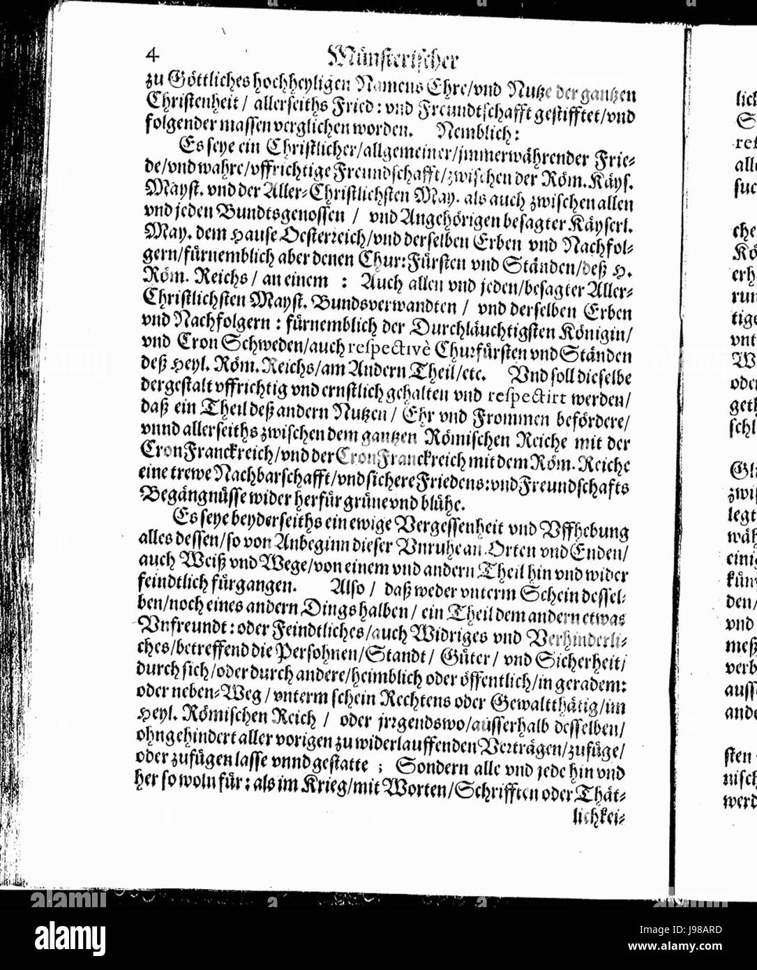 IPM 1649 Westfaelischer Friede 010 Banque D'Images