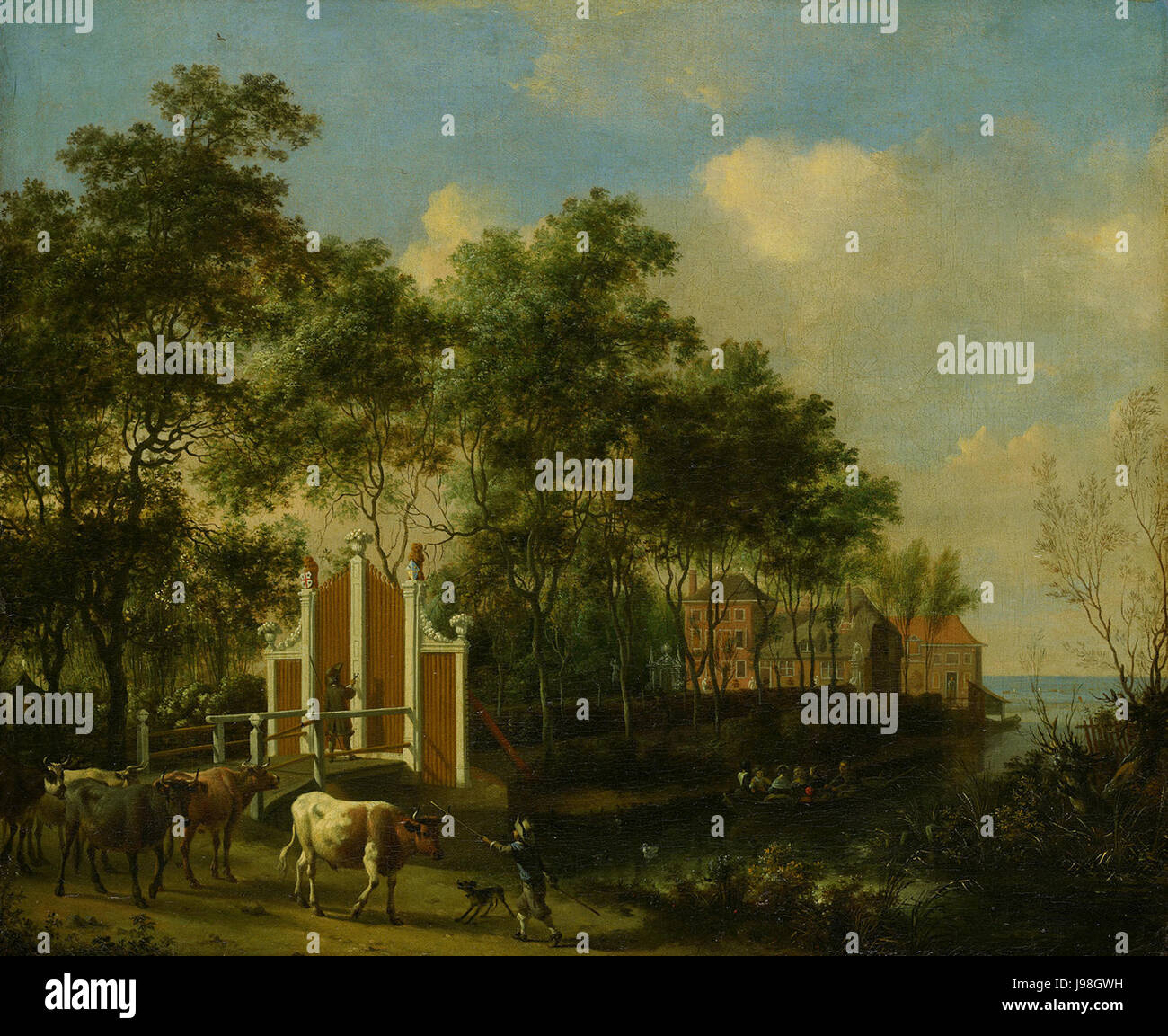 SA 408 Het landhuis van burgemeester Nicolaas Pancras Banque D'Images