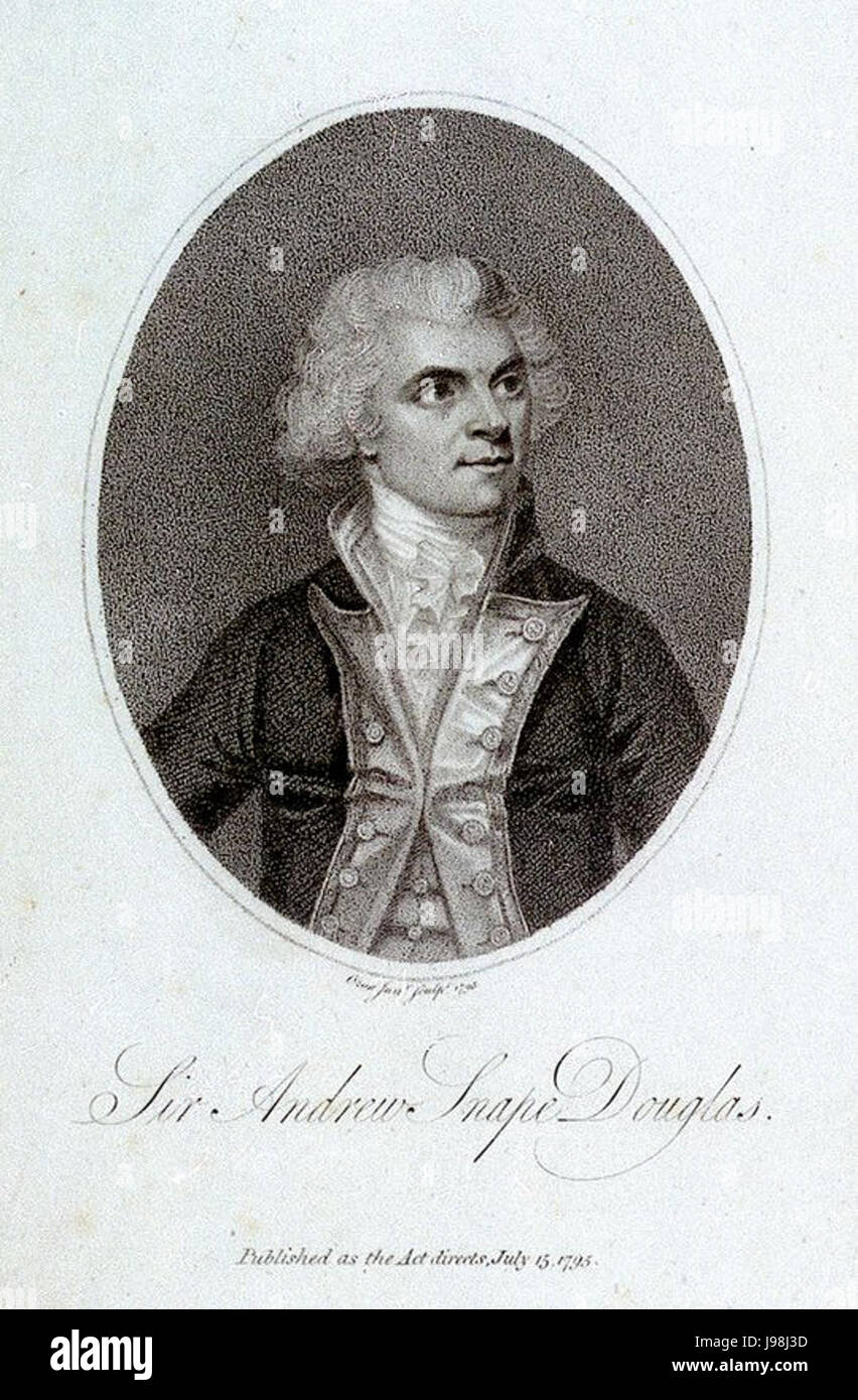 Sir Andrew Douglas Rogue Banque D'Images