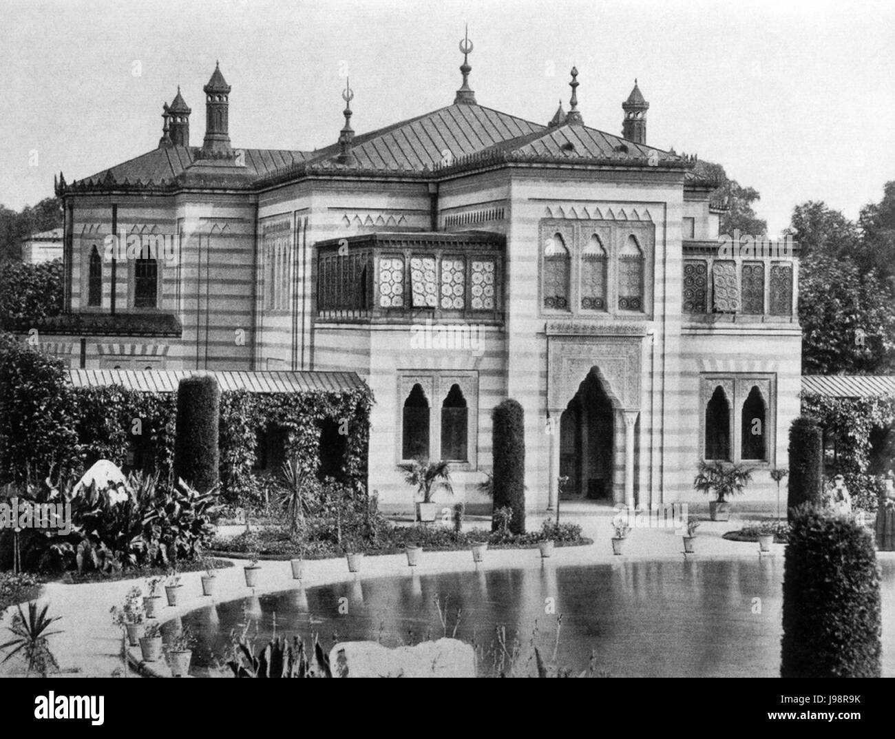 Festsaal 1880 Wilhelma Banque D'Images