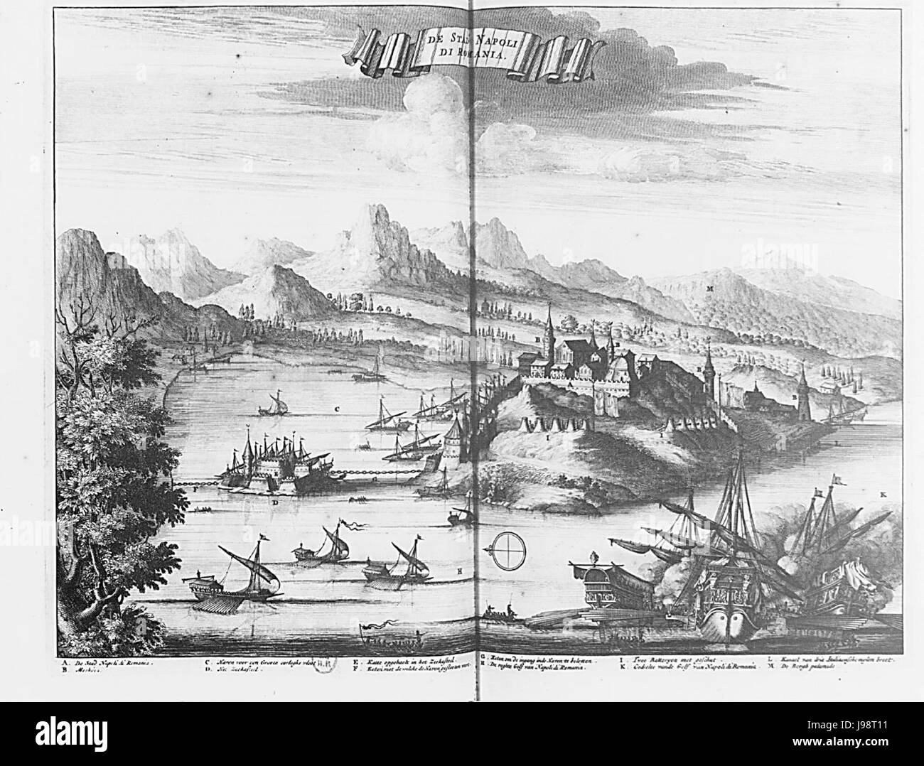 Napoli di Romania Banque D'Images