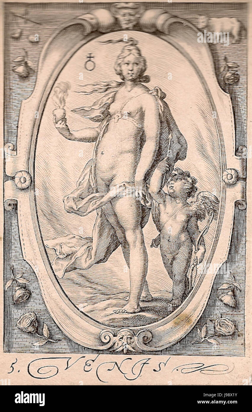 VenusKoperGravure Banque D'Images