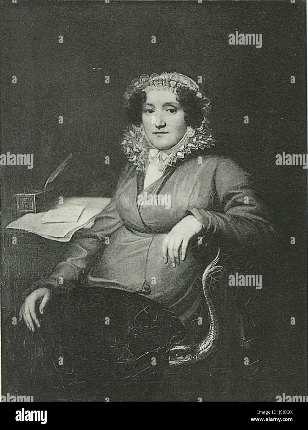 RusPortraits v5 084 La Baronne Elizabeth Dmitriewna Rosen, 1790 1862 Banque D'Images