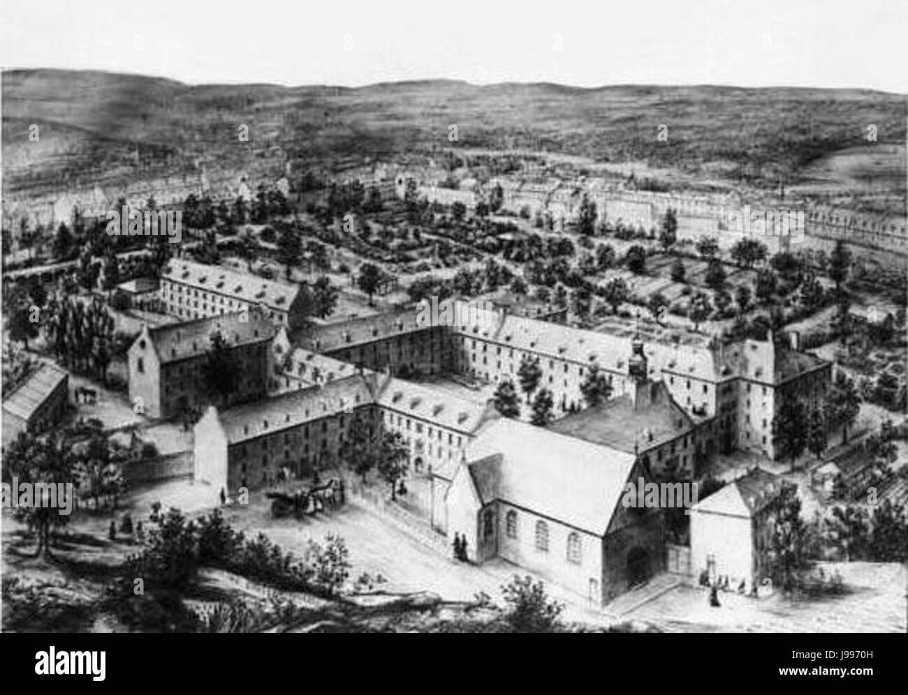 Le couvent des Ursulines de Québec Photo Stock Alamy