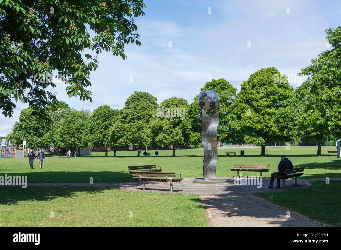 Havant, Havant, Hampshire Park, Angleterre, Royaume-Uni Banque D'Images