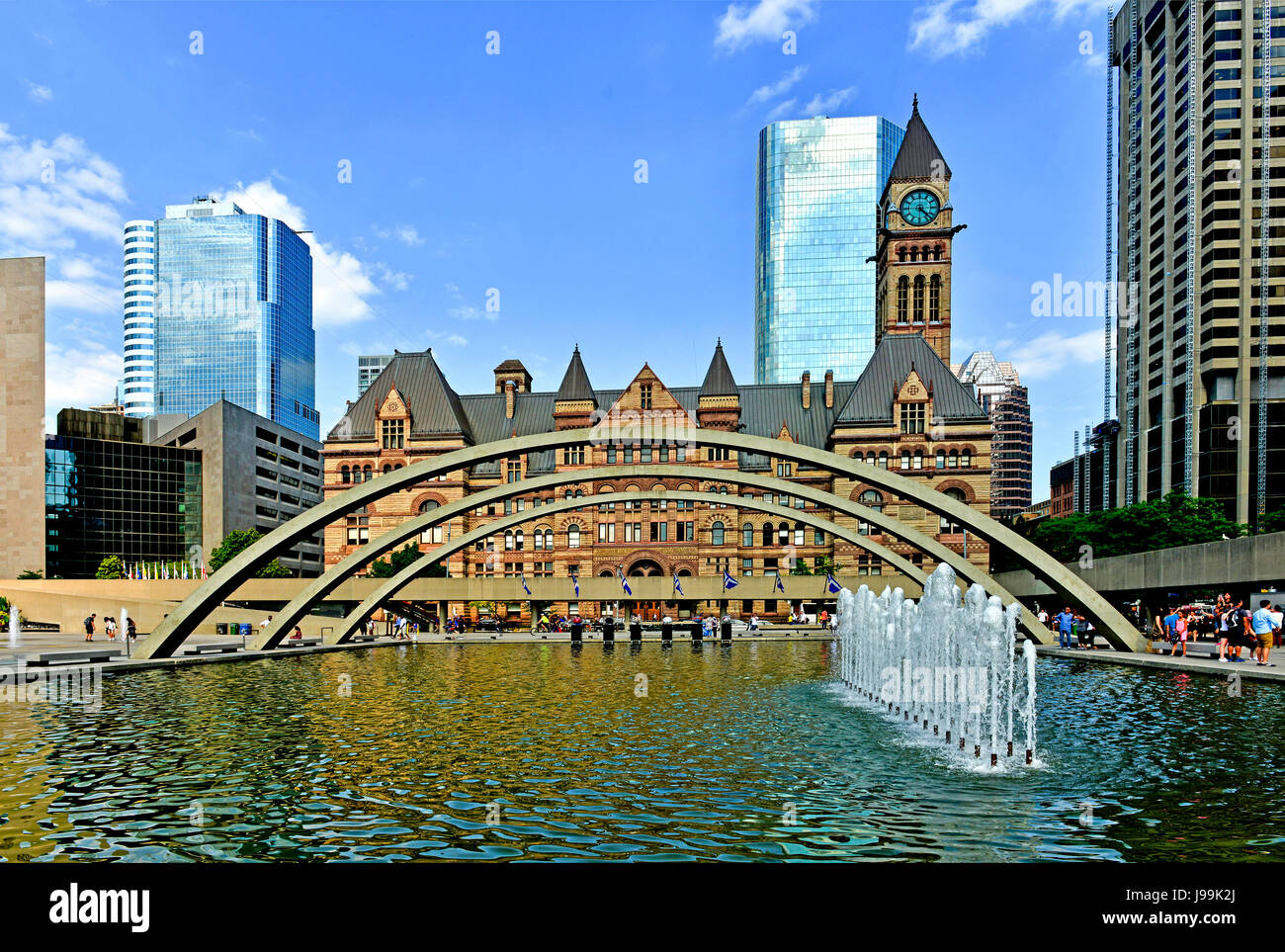 Villes du Canada Banque D'Images