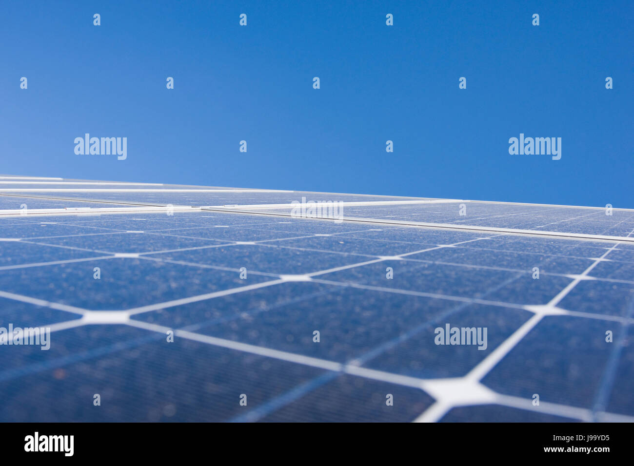 Système photovoltaïque Banque D'Images