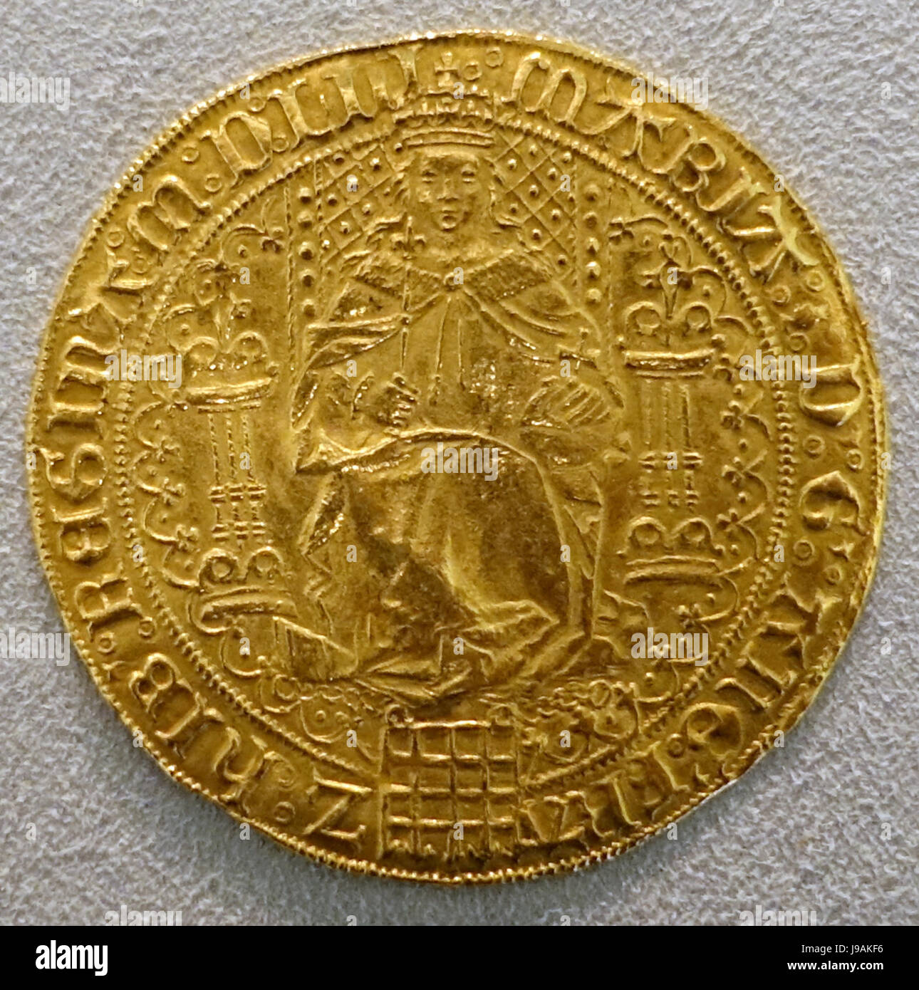 Souverain, la reine Mary, Angleterre, 1553 Musée Bode DSC02751 Banque D'Images