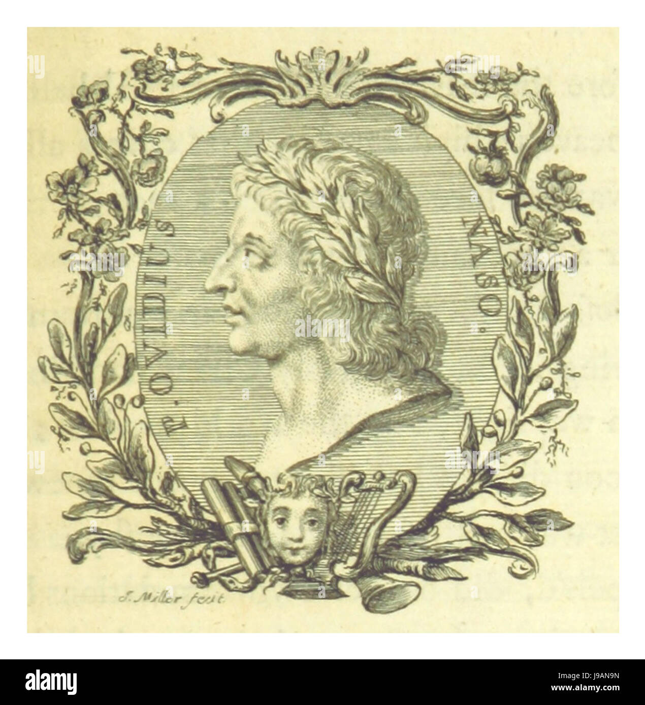 DRYDEN(1760) p3.349 Ovide Banque D'Images