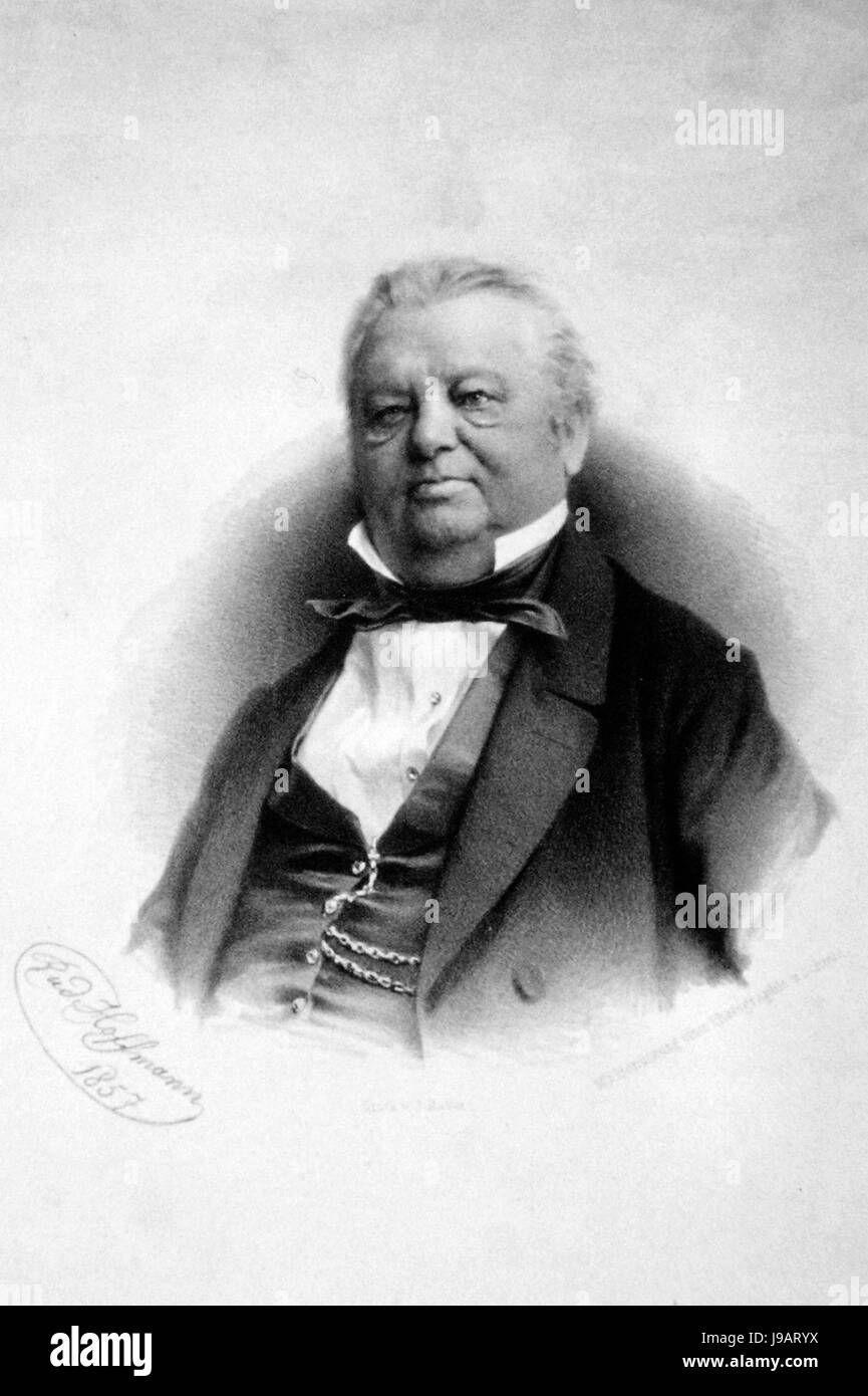 Wenzel Scholz Hoffmann Litho Banque D'Images