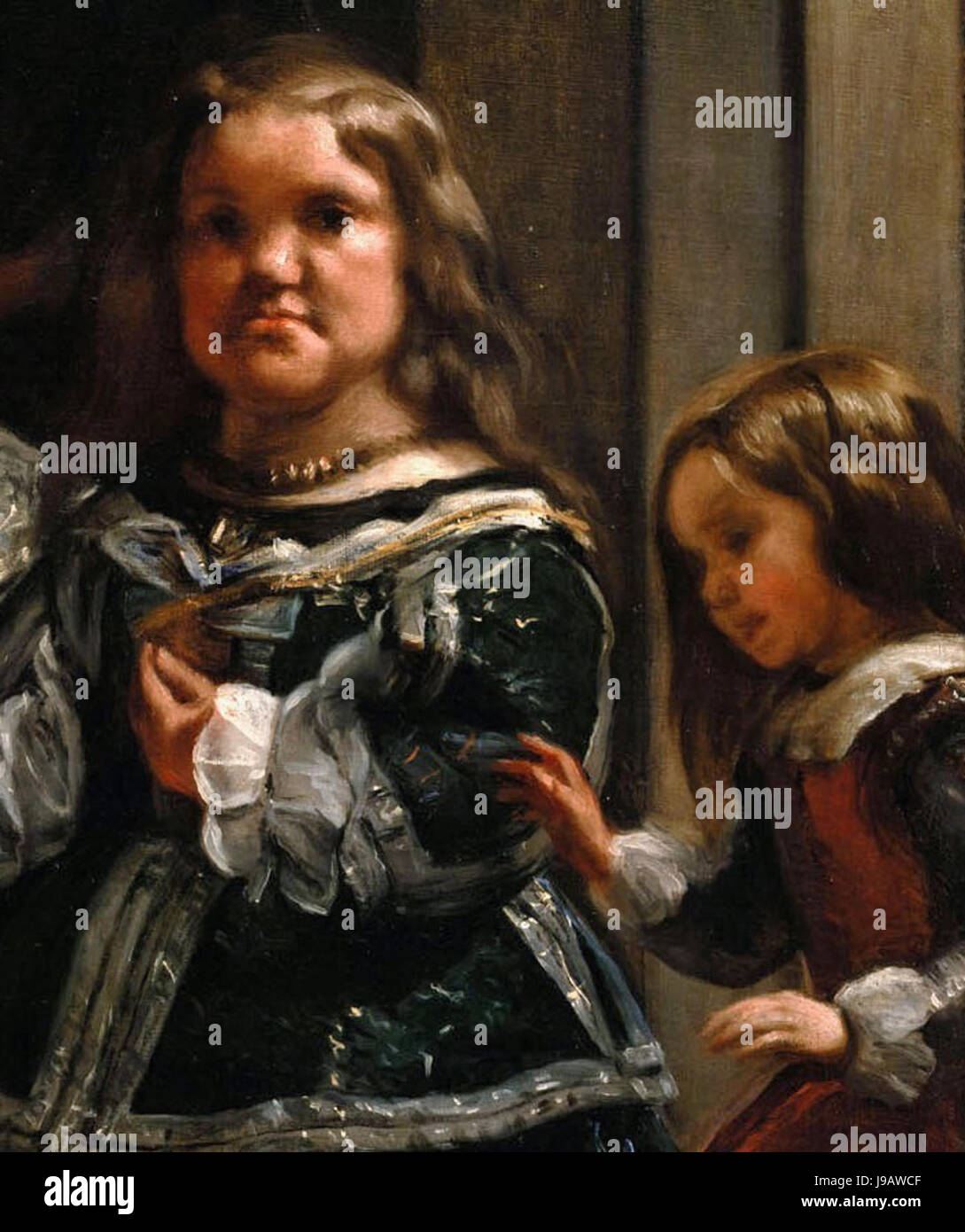 Velasques, des nains de Las Meninas Banque D'Images