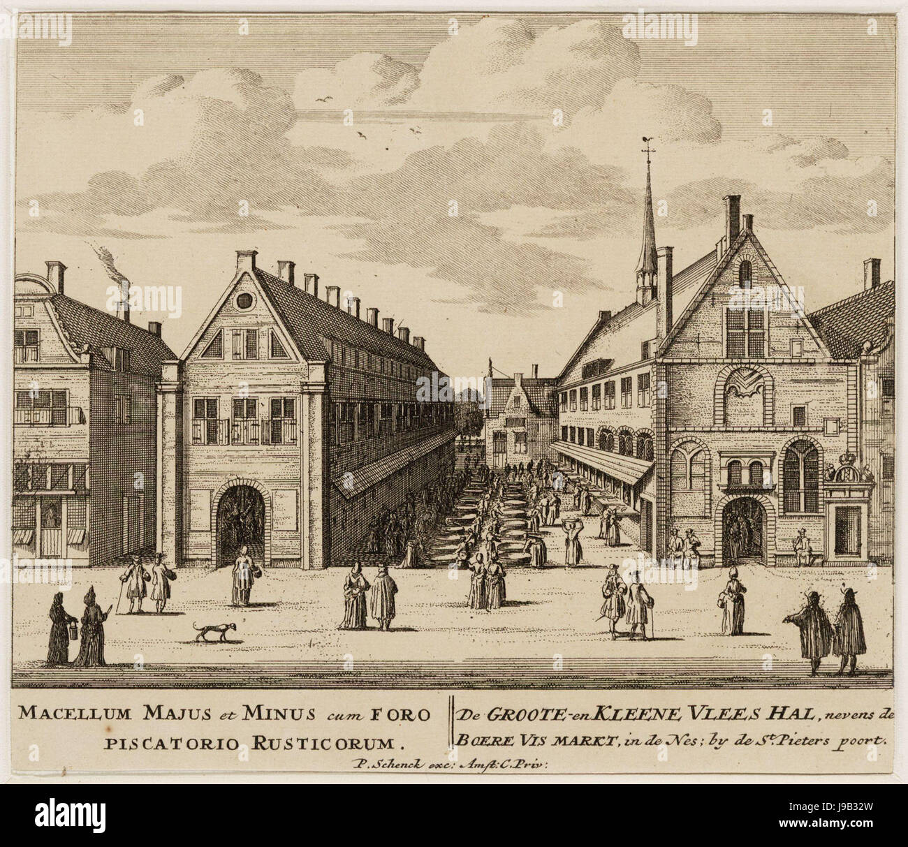 Pieter Schenk (I) 002 Banque D'Images